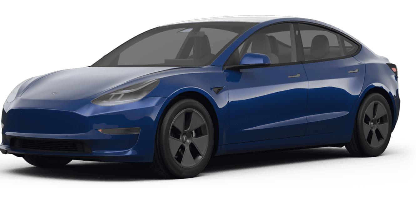 TESLA MODEL 3 2022 5YJ3E1EA9NF148162 image